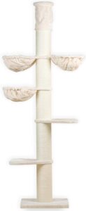 RHRQuality Krabpaal voor Grote katten - Maine Coon Tower Plus – 235 tot 255 cm Hoog – Met 