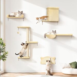 Arbre à chat mural : étagères et parcours muraux (2026)